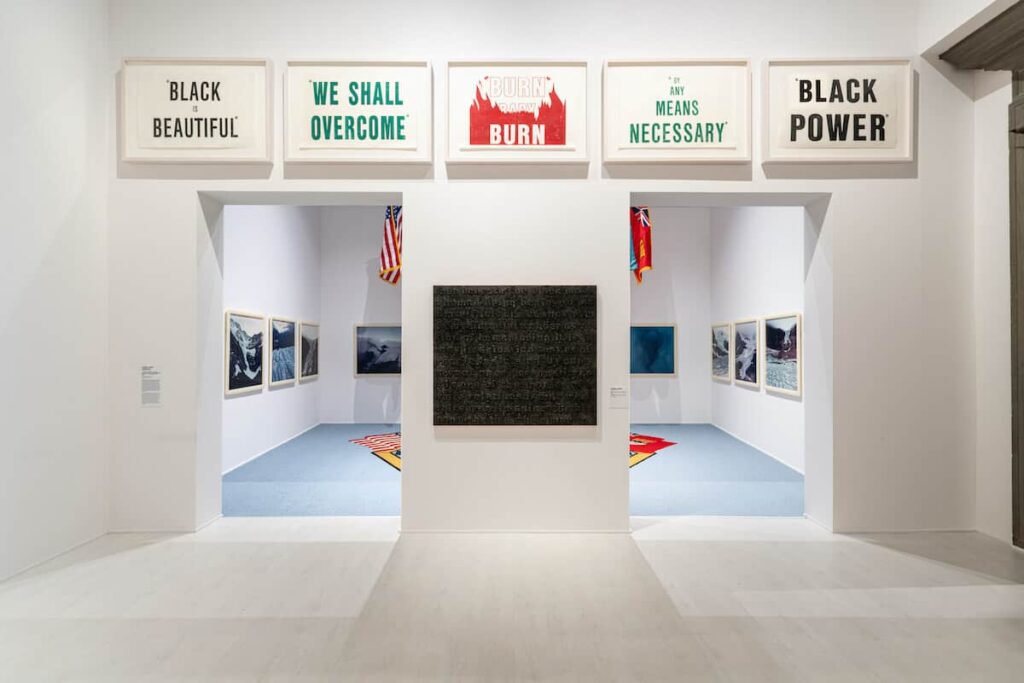 The exhibition "American Art: From Andy Warhol to Kara Walker" on display at Palazzo Strozzi in Florence celebrates 40 years of American art.