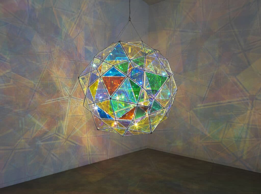 Olafur Eliasson exhibition at Palazzo Strozzi in Florence