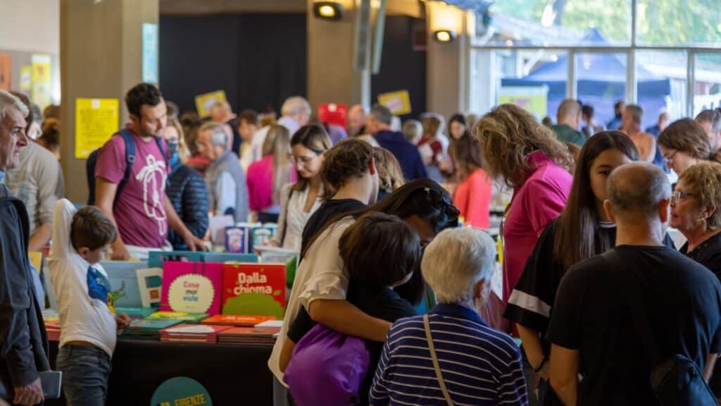 Firenze Books festival at the Visarno Ippodromo in Florence's Cascine park