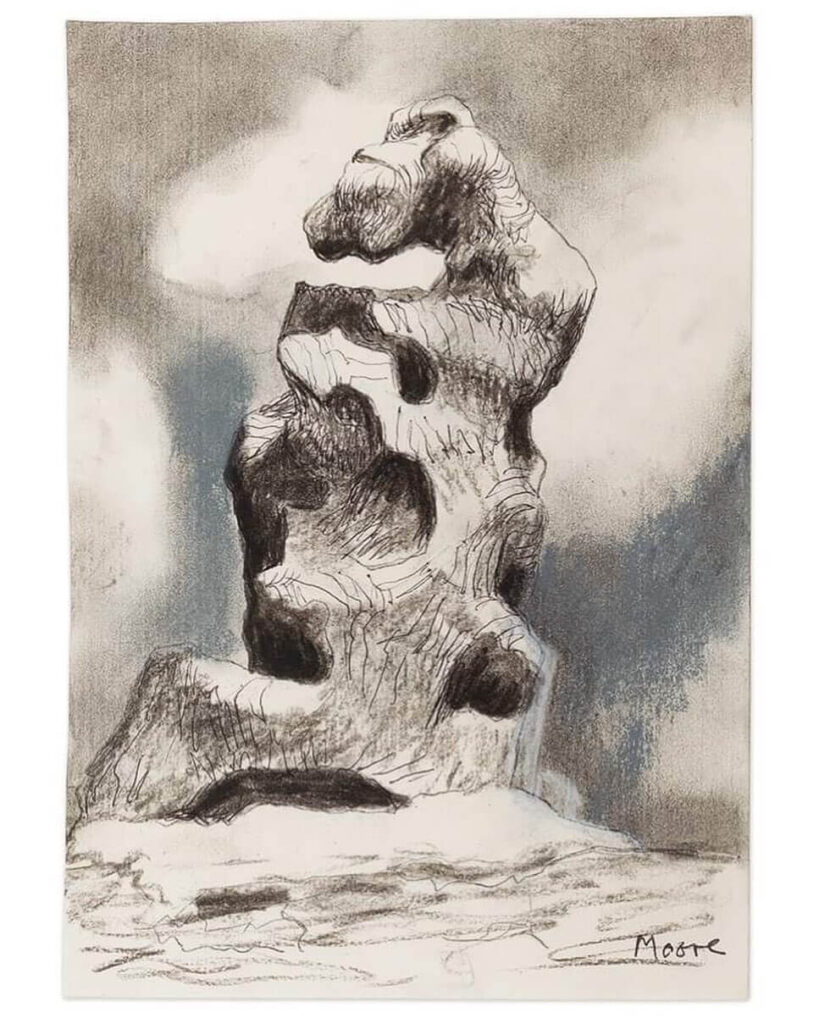 HENRY MOORE. THE SCULPTOR’S DRAWING