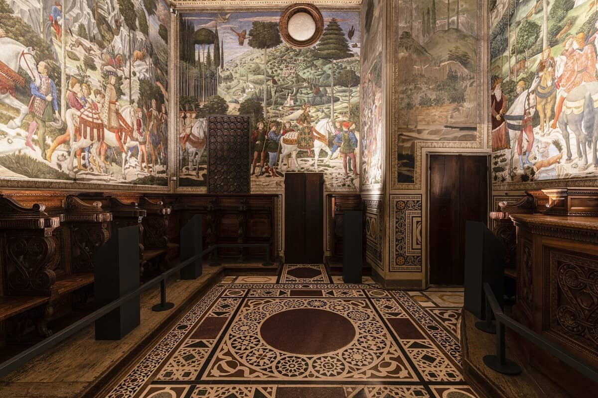 The Palazzo Medici Riccardi in Florence