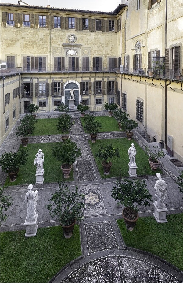 The Palazzo Medici Riccardi in Florence