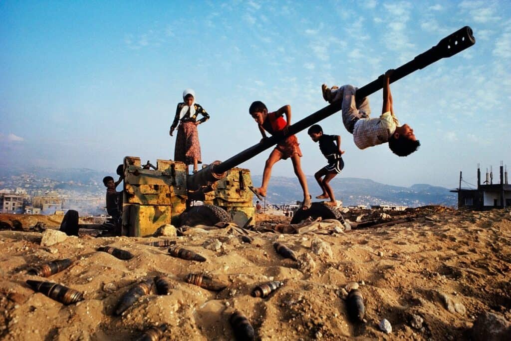 Children by Steve McCurry at Museo degli Innocenti