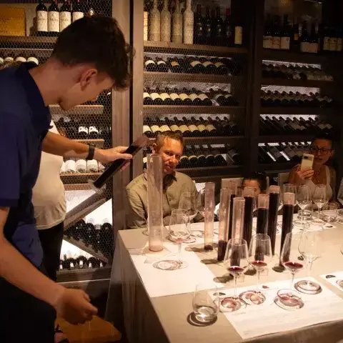 Wine making experience with winery tour and dinner in Chianti