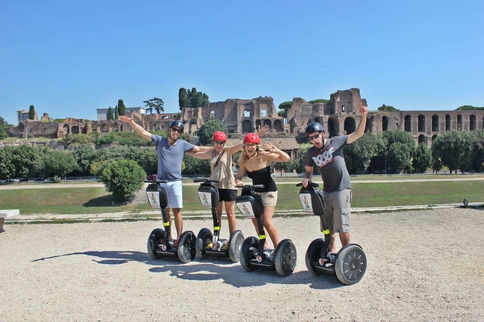 Roma in un giorno: Tour su Segway (con pranzo)