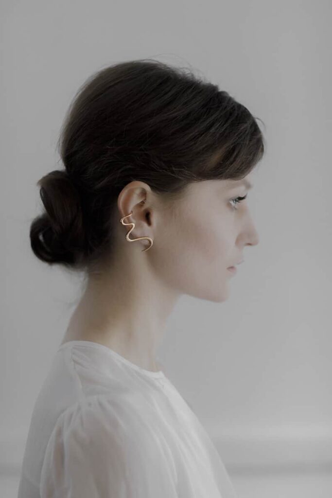 artico bronze earrings