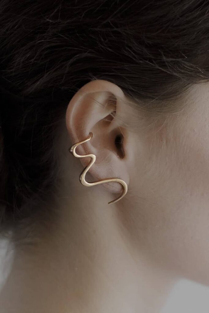 artico bronze earrings