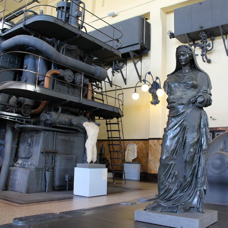 Tour privato della centrale montemartini a Roma