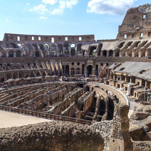 Colosseum Walking Tour Inside