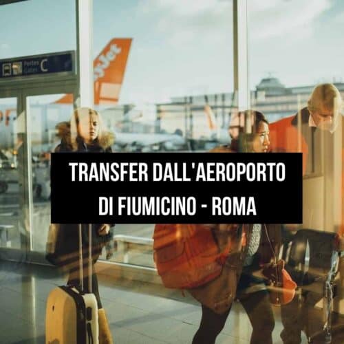 Transfer di lusso privato dall'aeroporto di Fiumicino a Roma