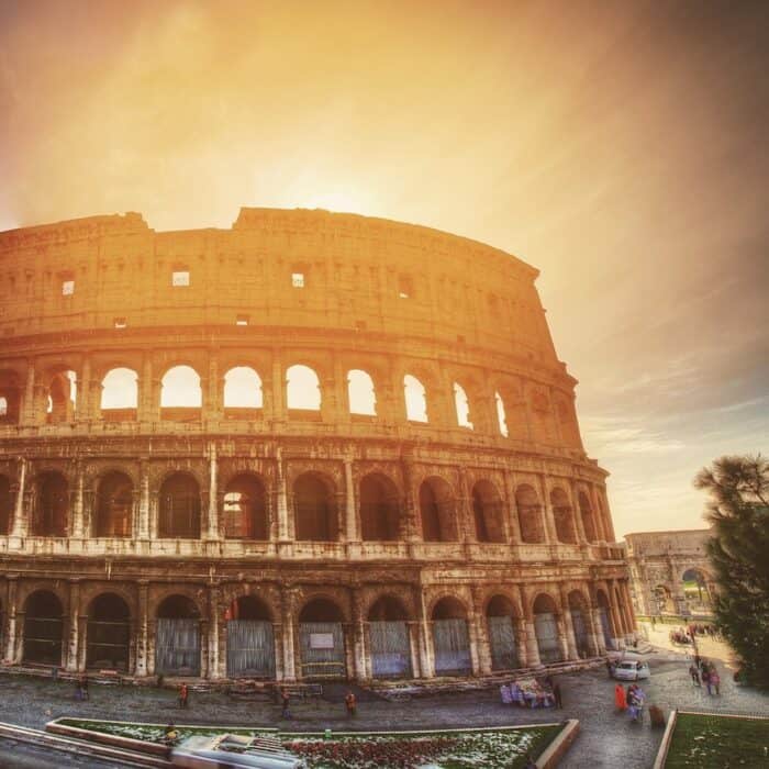 Tour di Roma all'alba con autista privato