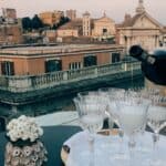 Rome private luxury rooftop tour with Champagne and picnic basket