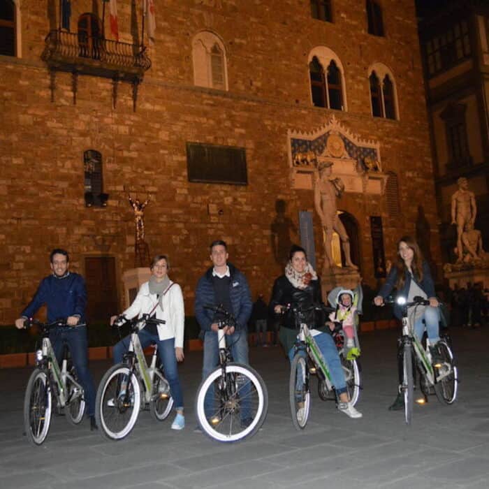 Florence Night Tour by Electric Bike with Gelato Tasting