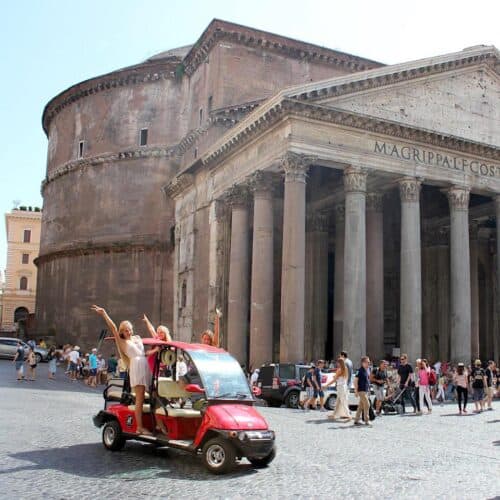 tour di roma in golf cart