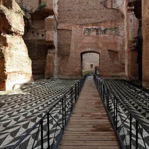 Tour privato delle Terme di Caracalla e Mura Aureliane