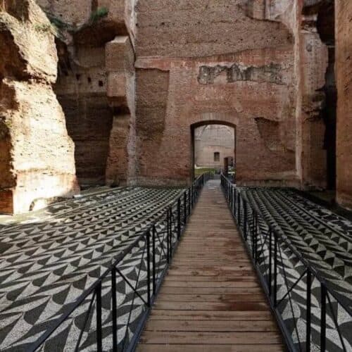 Private tour of the Baths of Caracalla in Rome