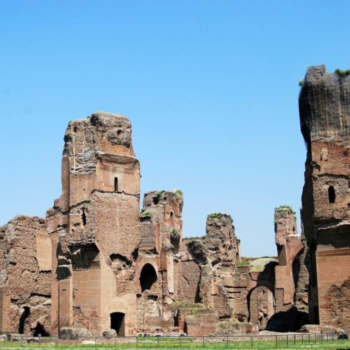 Private tour of the Baths of Caracalla in Rome