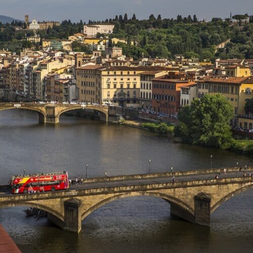 hop on hop off bus firenze