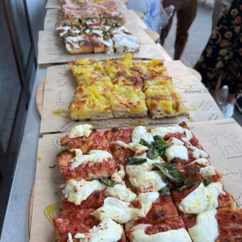 rome food market tour pizzarium