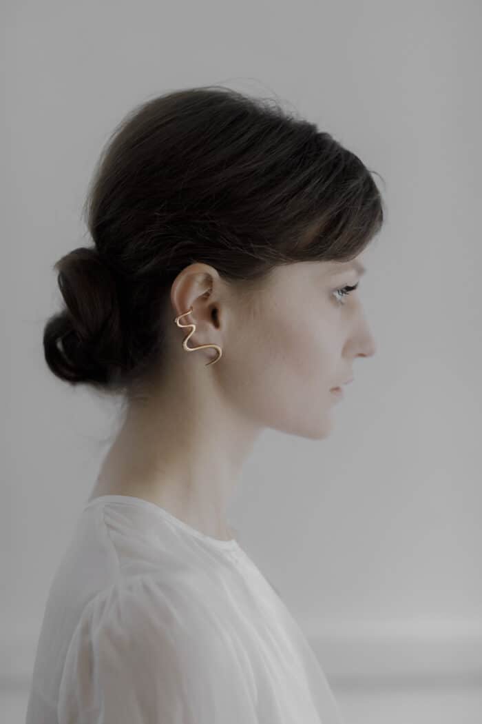 artico bronze earrings