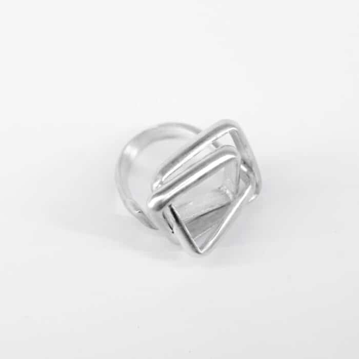 dedalo ring silver