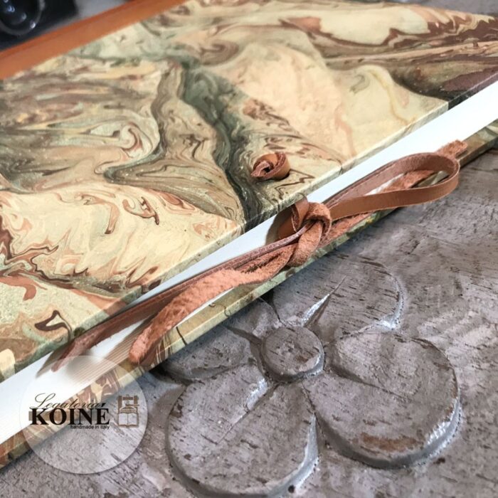 colored leather photo album