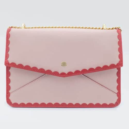 Priscilla pink shell bag