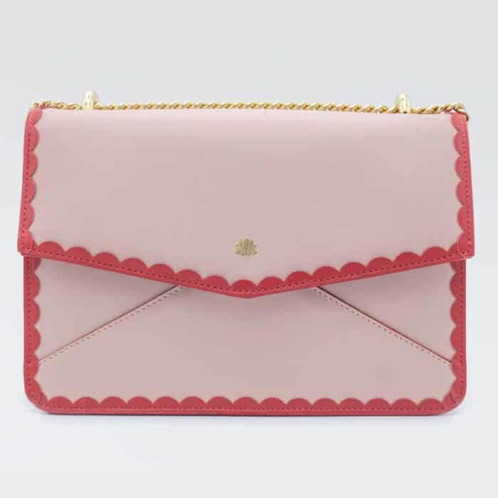 Priscilla pink shell bag