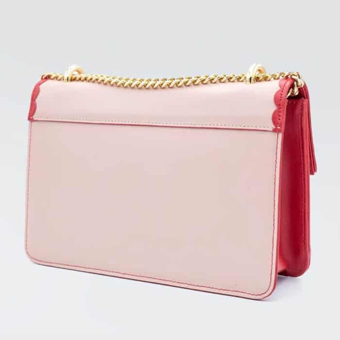 Priscilla pink shell bag