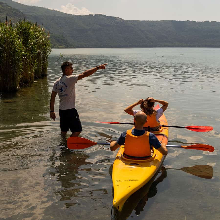 kayak-albano-lake