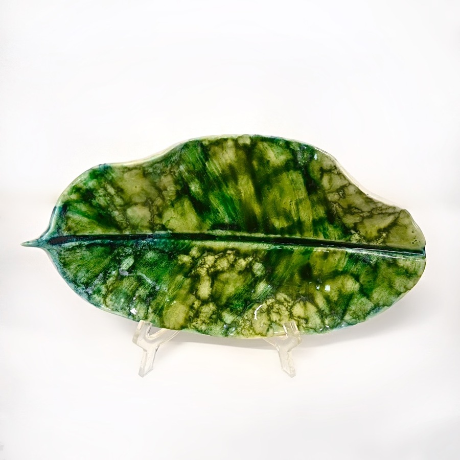 “Foglia di ficus” Decorative Serving Platter “Foglia di ficus” Decorative Serving Platter