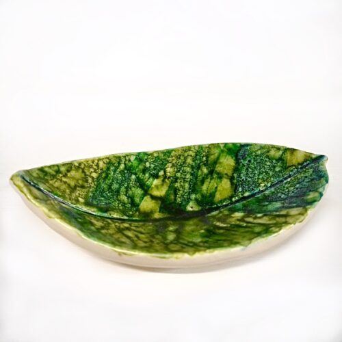 “Foglia di ficus” Decorative Serving Platter