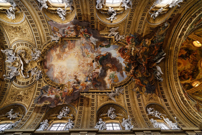 chiesa del gesu dome