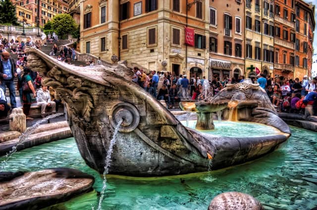 Fontana Barcaccia Rome