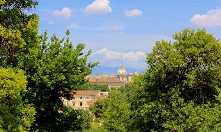 Botanical Garden in Rome