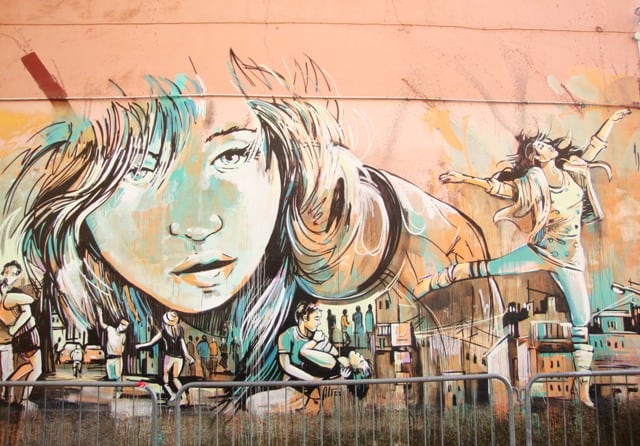 StreetArt Rome - Alice Pasquini - Circolo degli Artisti - Pigneto