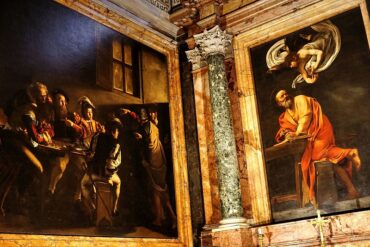 The Church of St. Louis of the French in Rome