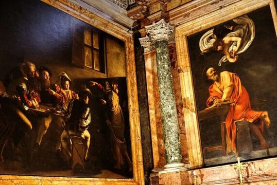 The Church of St. Louis of the French in Rome