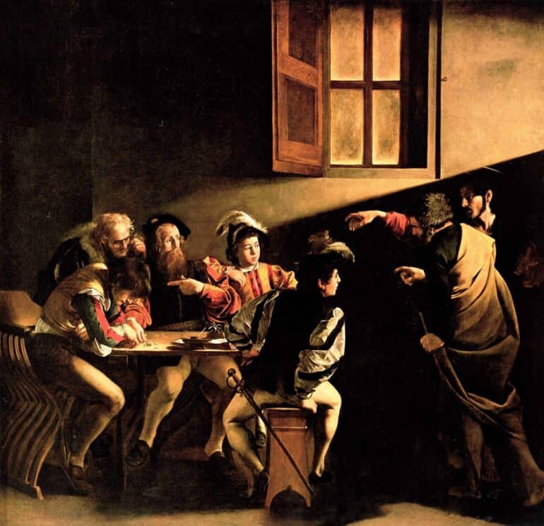 The Vocation of St. Matthew - St. Louis of the French