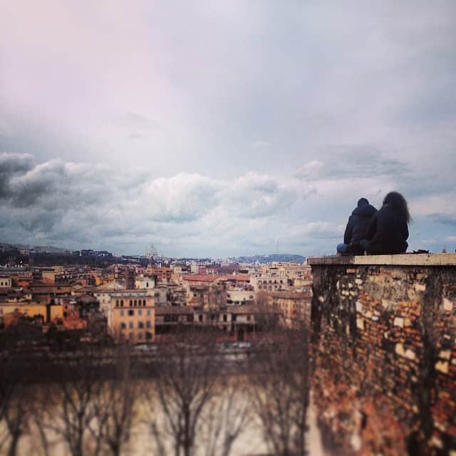 orange garden romantic place in rome