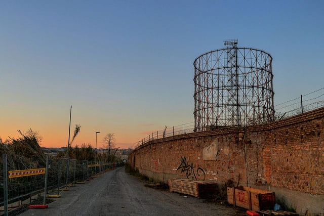 Industrial Archeology at Ostiense neighbourhood