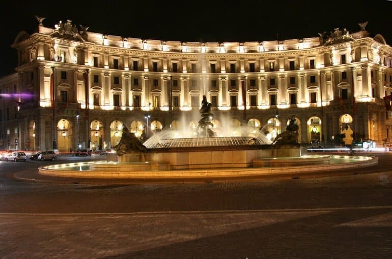 fontana delle naiadi roma