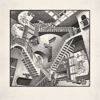 Escher - Chiostro del bramante Rome