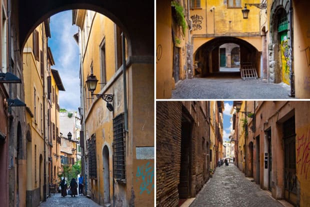 Via dei Cappellari in Rome