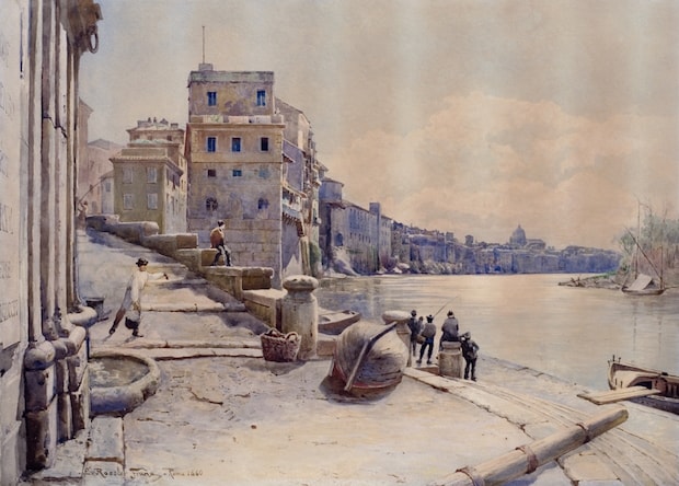 La Roma di Ettore Roesler Franz Exhibition at Museo di Roma Trastevere
