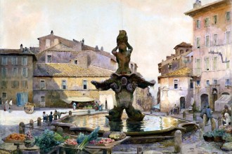 La Roma di Ettore Roesler Franz Exhibition at Museo di Roma Trastevere