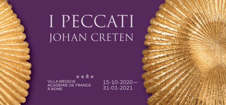 Johan Creten Exhibition at Villa Medici