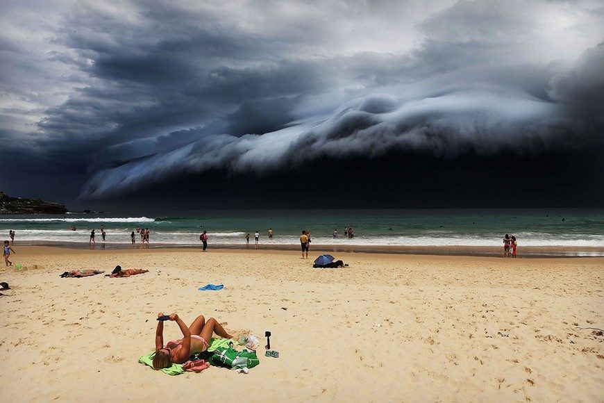 © Rohan Kelly - Storm Front on Bondi Beach