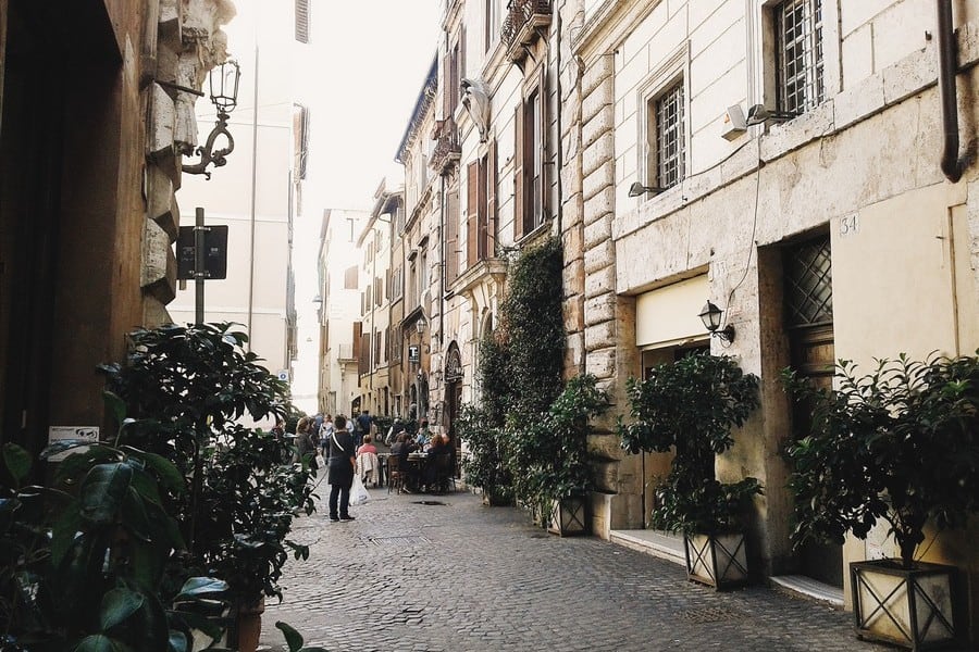 Via Dei Meli Roma Rm Streets of Rome: Via dei Coronari