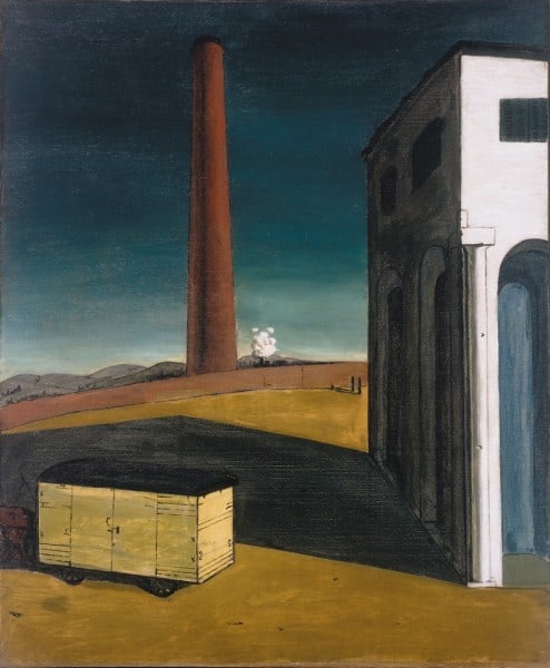 Anguish of Departure Giorgio De Chirico